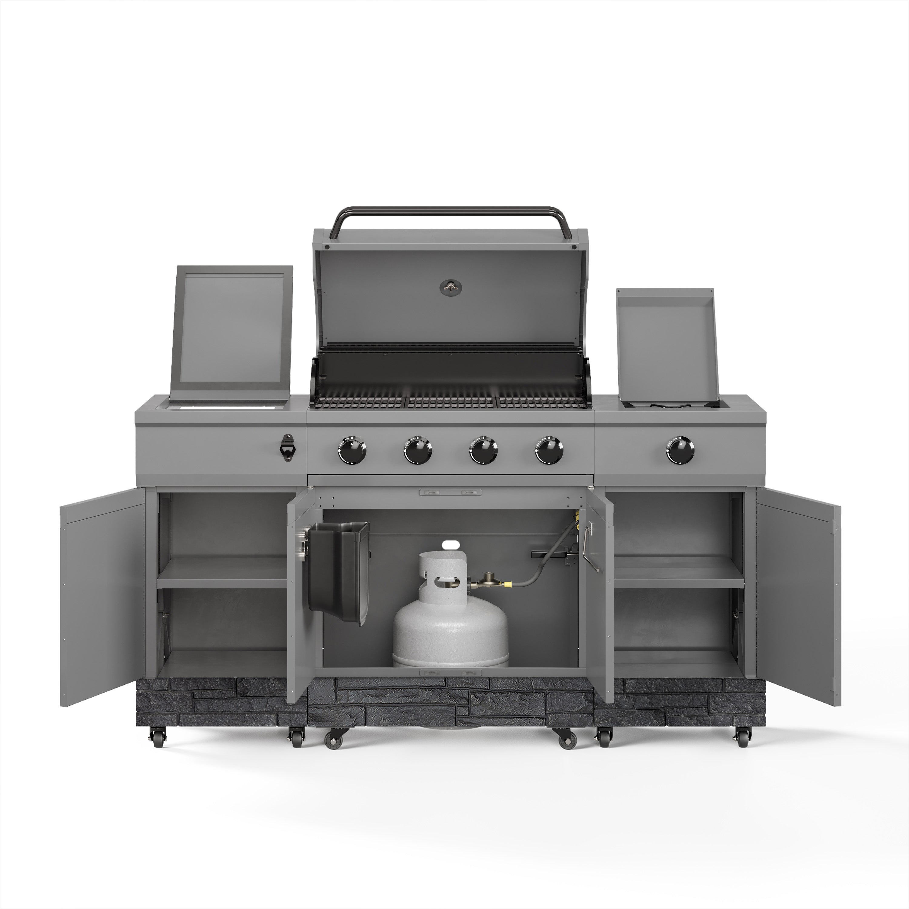 Tytus Grills Gunmetal Graphite Stone Island Open