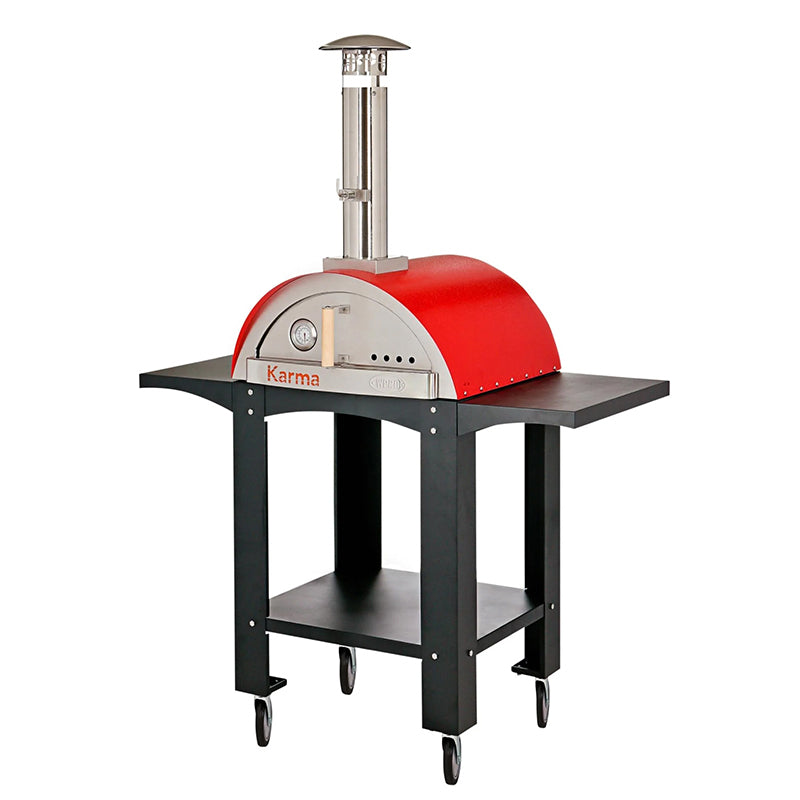 WPPO-Karma-25-in-Wood-Burning-Free-Standing-Pizza-Oven---Red