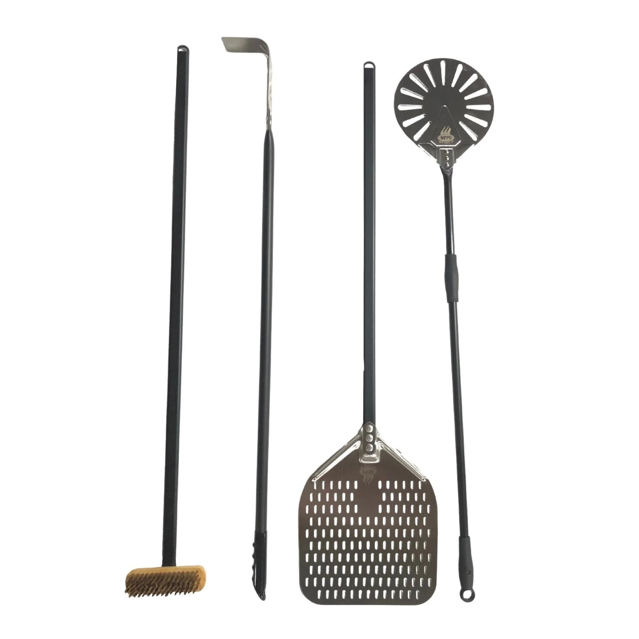 WPPO 4 Piece Wood-Fired Pizza Oven Utensil Kit 3