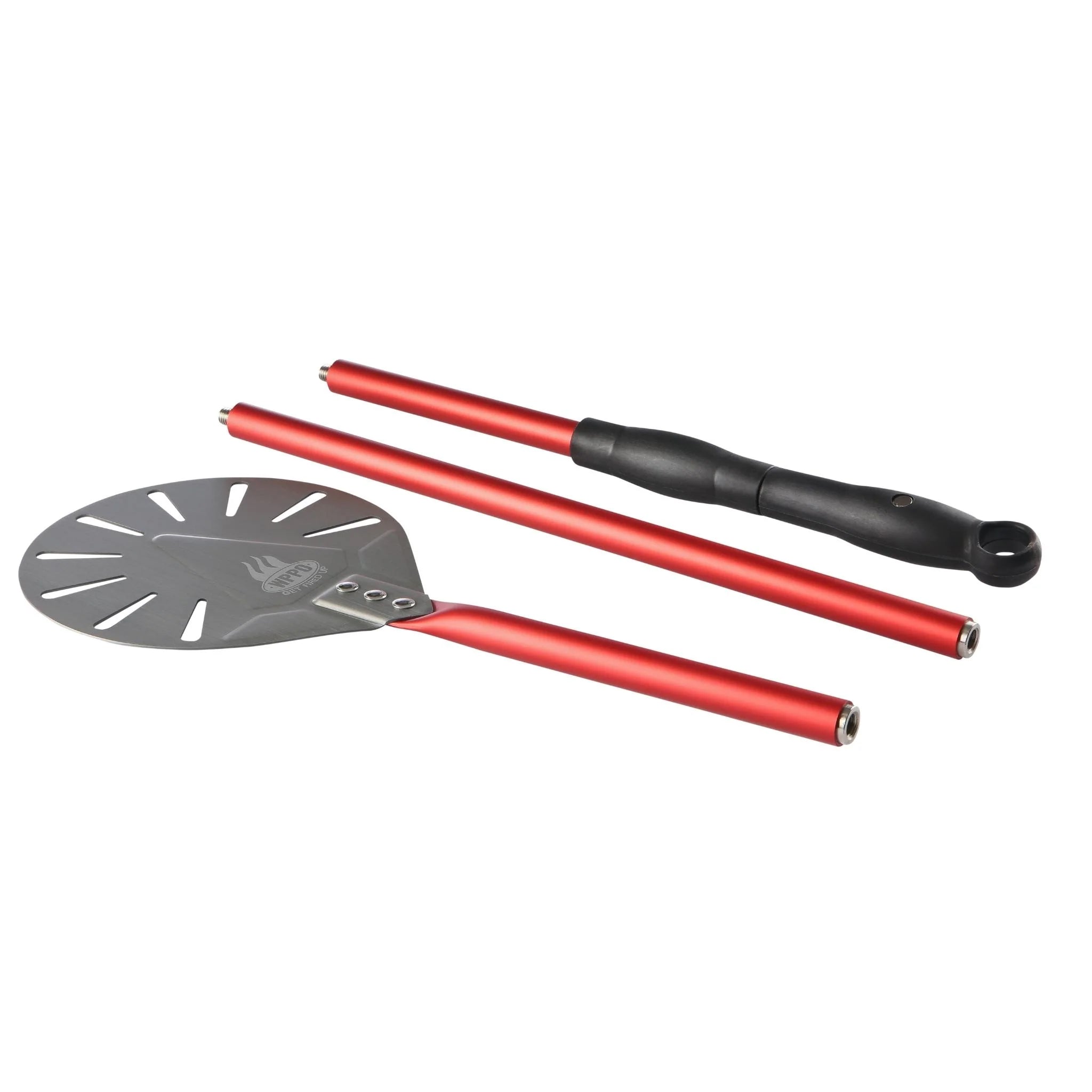 WPPO 7 in Round Turning Pizza Peel With Break Down Handle
