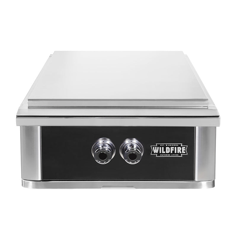 Wildfire Outdoor Living Ranch Pro Power Burner Black Stainless Steel Lid