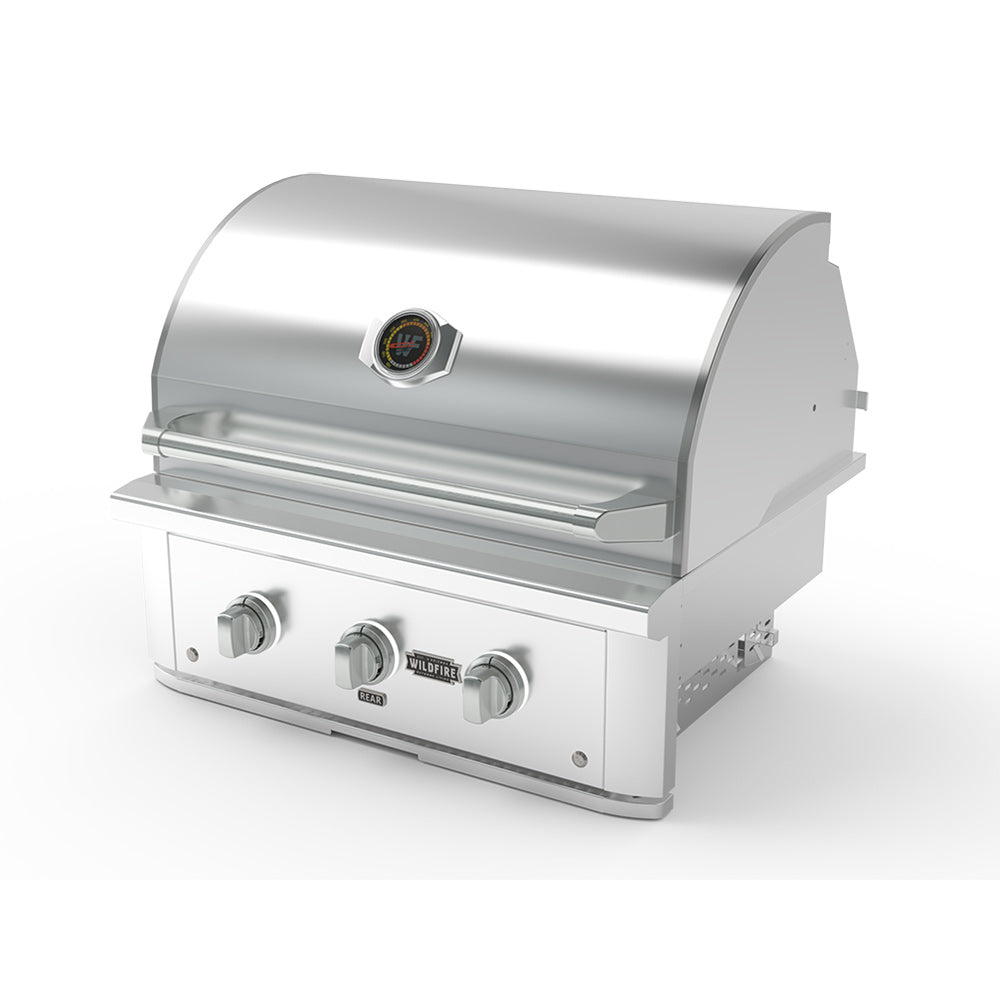 Wildfire Outdoor Living The Ranch Pro 30 inch Stainless Steel Front Side