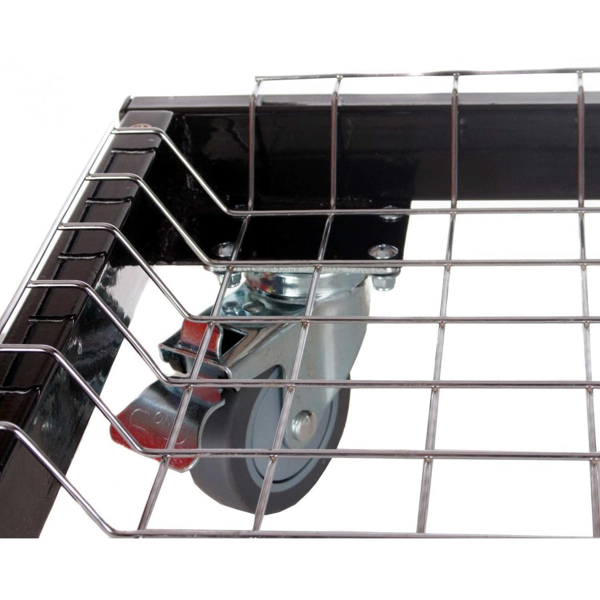 Primo cart base basket and caster detail