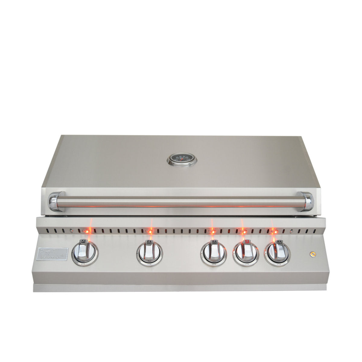 Kokomo 32" PRO built-in gas grill – hood closed