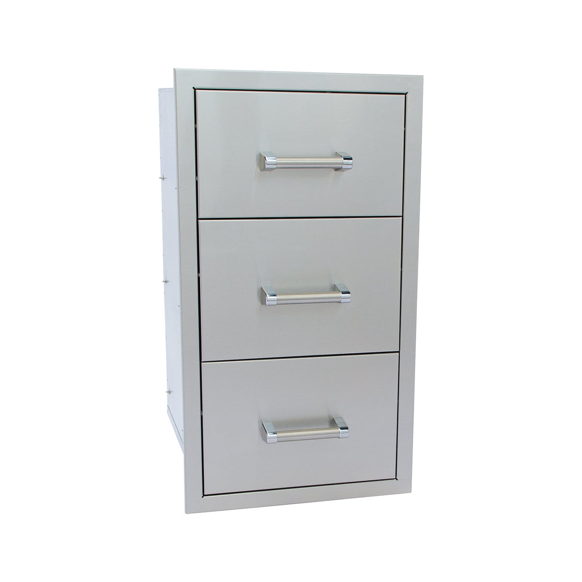 Kokomo Grills Stainless Steel Triple Drawer