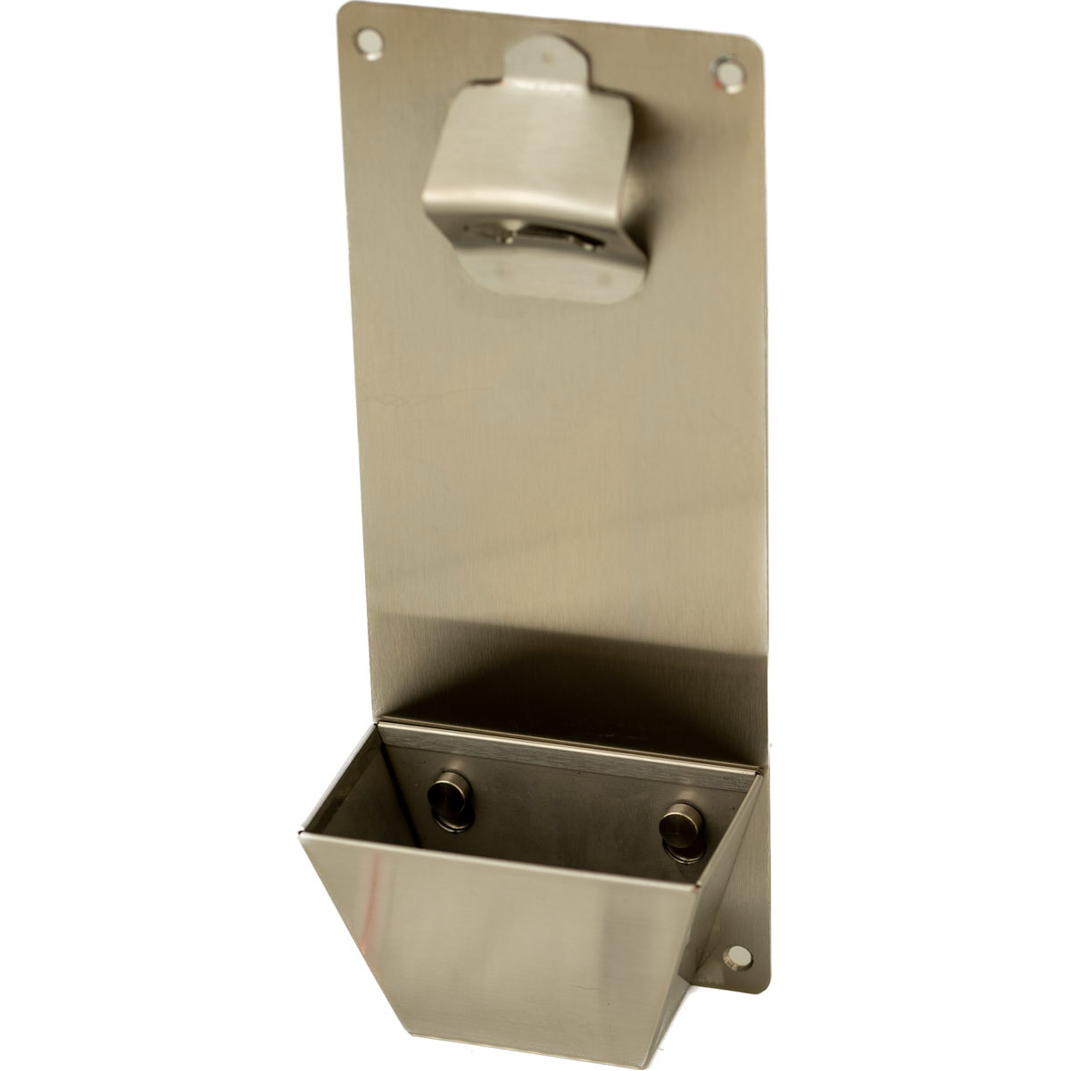 Kokomo bottle opener with detachable cap catcher