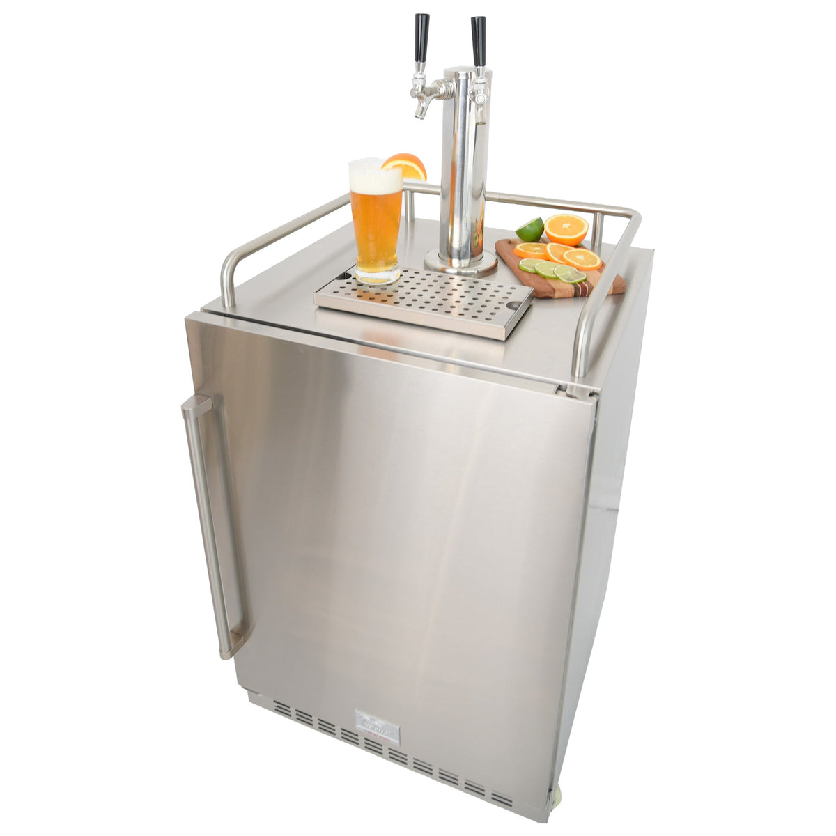 Kokomo 24" luxury kegerator with tap tower