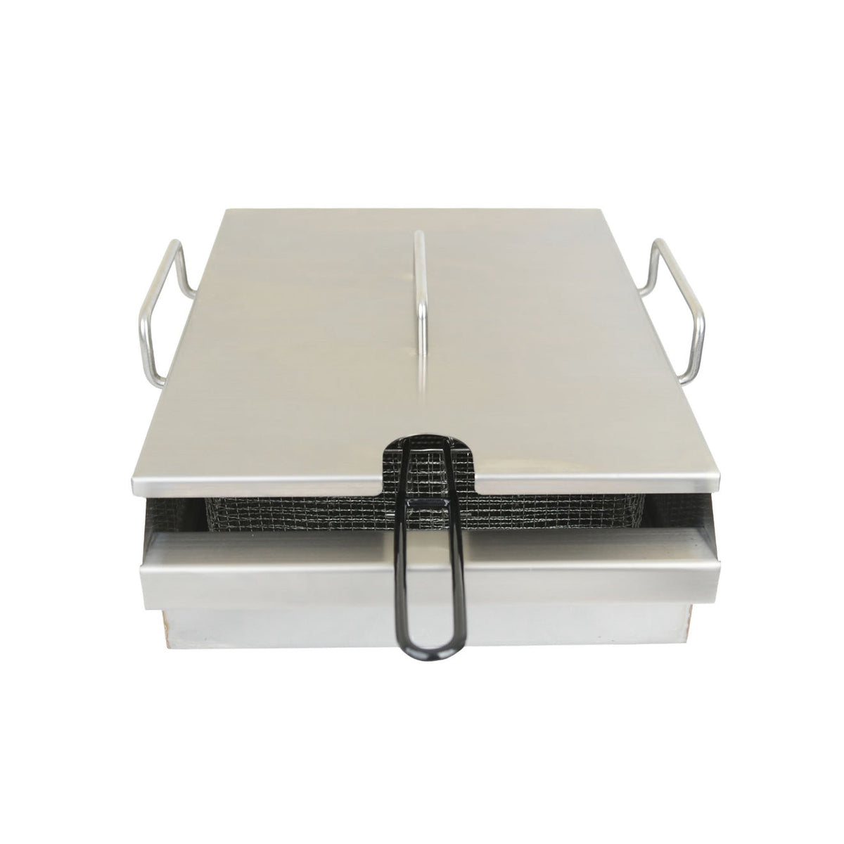 Kokomo steamer and fryer insert with lid and handle