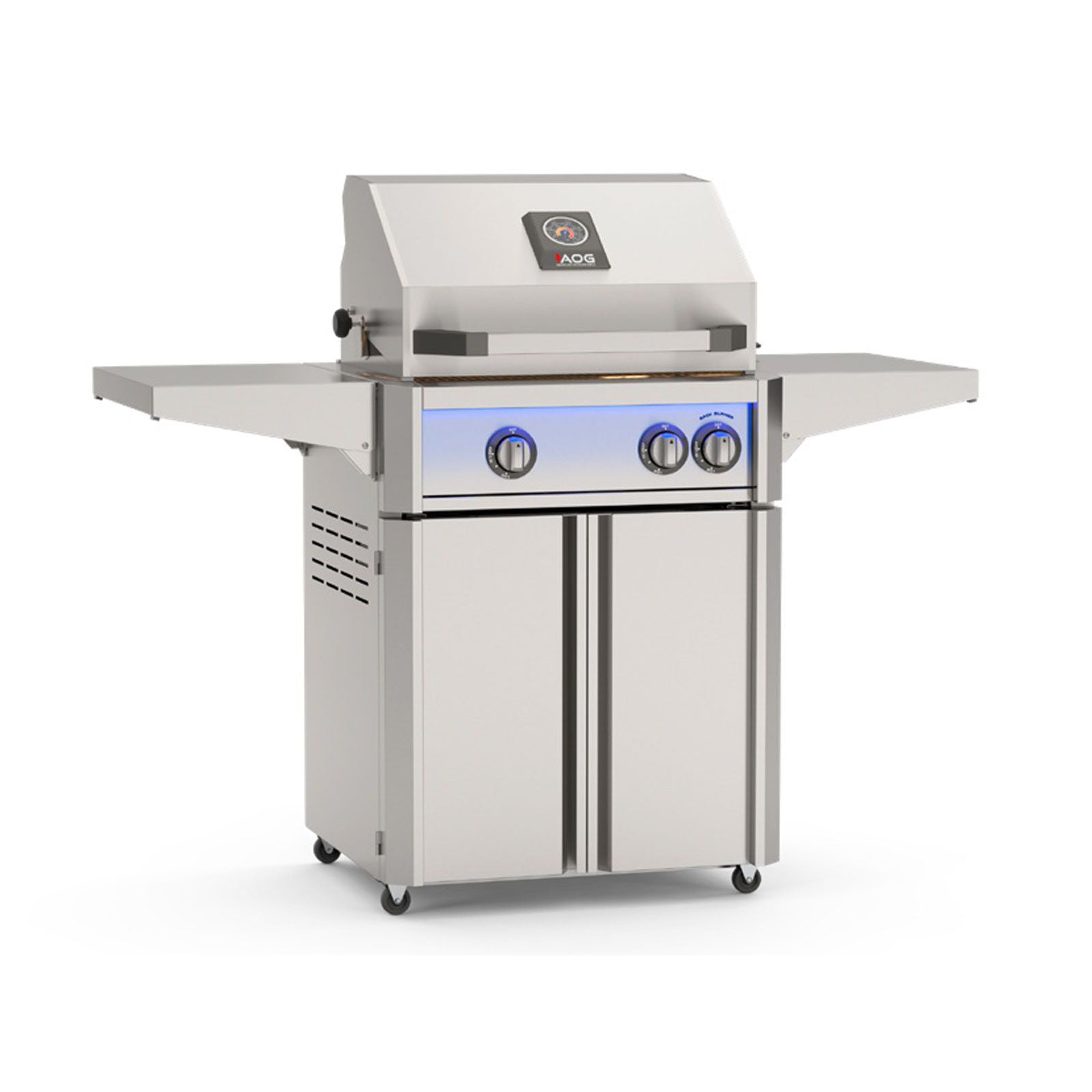 AOG L-Series 24-Inch 2-Burner Gas Grill with cart