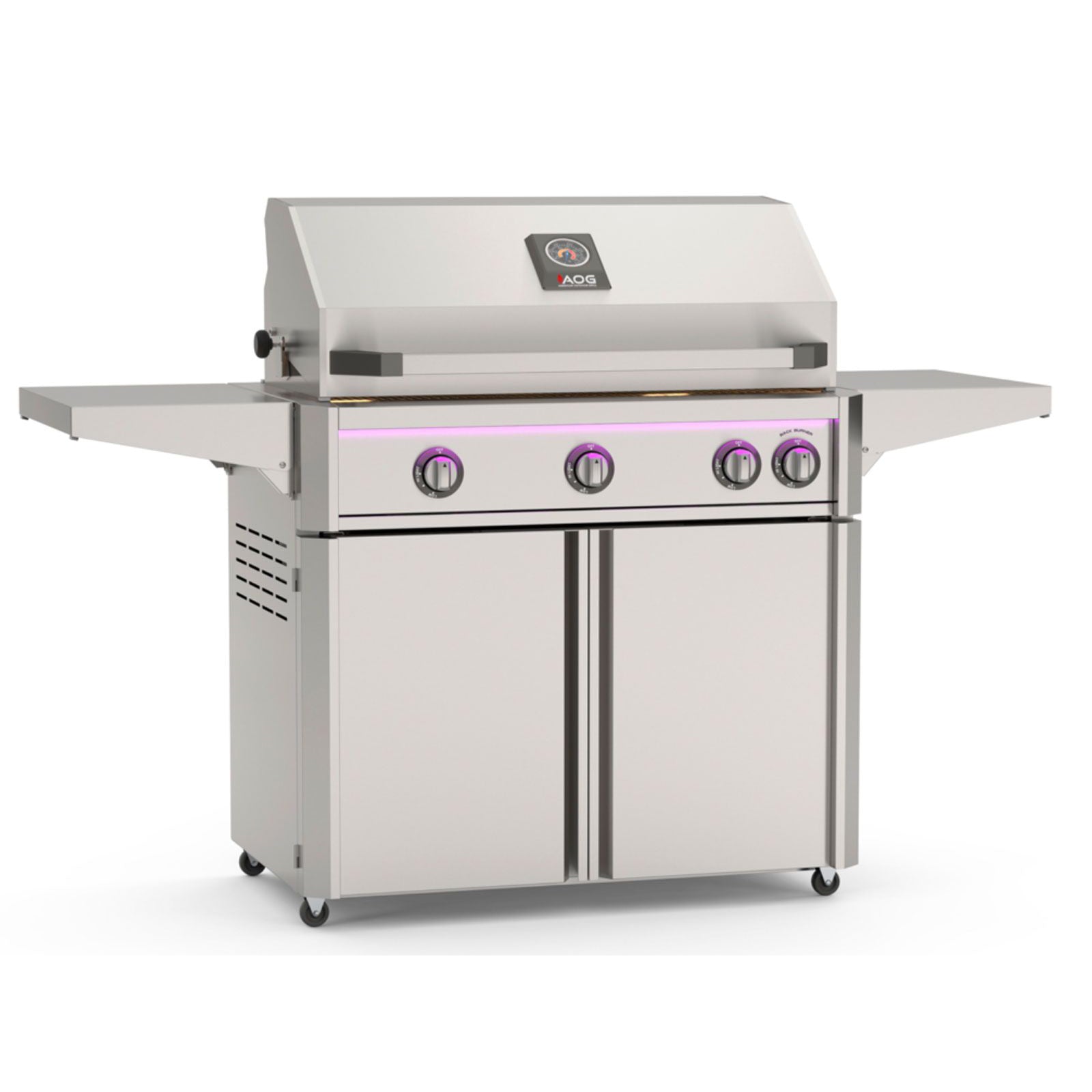 AOG L-Series 36-Inch 3-Burner Gas Grill with cart
