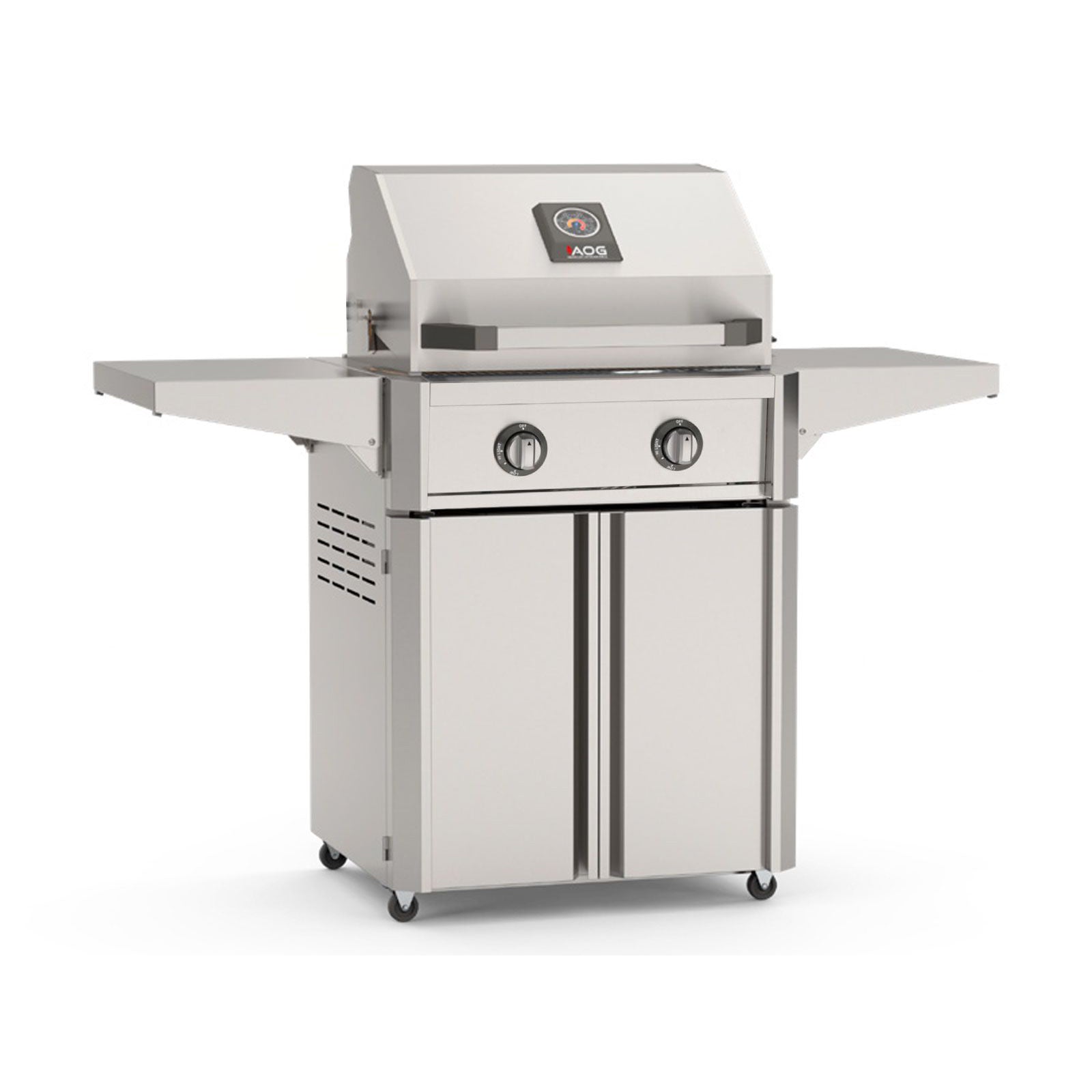 AOG T-Series 24-Inch 2-Burner Gas Grill with cart