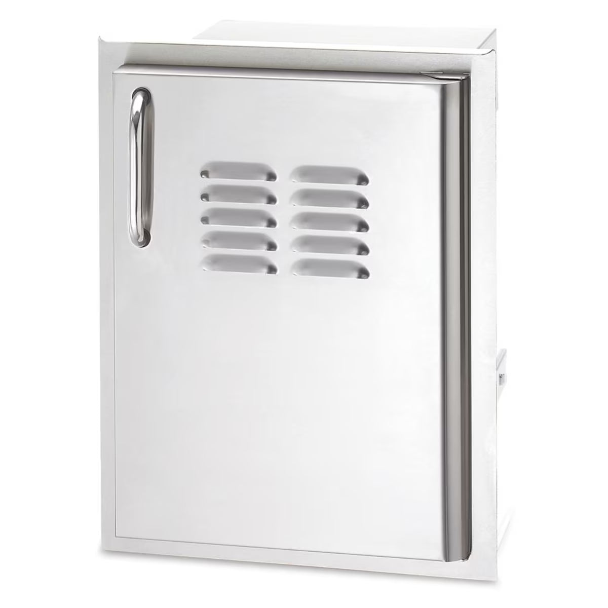 American Outdoor Grill 14-Inch Single Access Door With Tank Tray Louvers - Vertical