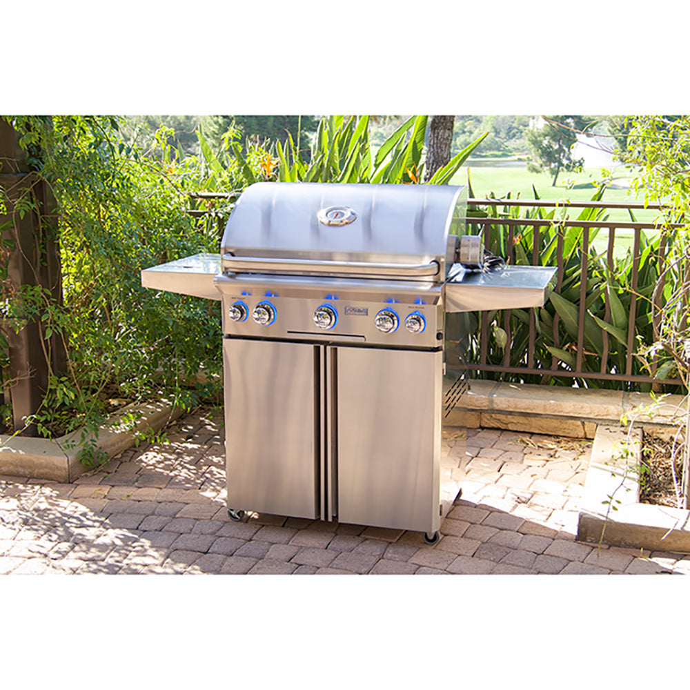 American Outdoor Grills L-Series Free Standing Gas Grill Lifestyle2