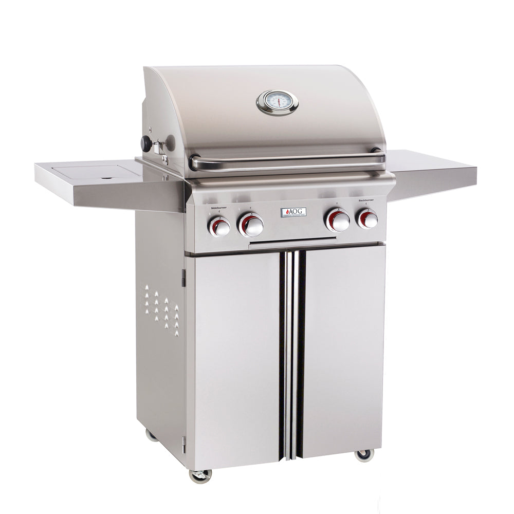 American Outdoor Grills T-Series 24 inch Free Standing Gas Grill Closed