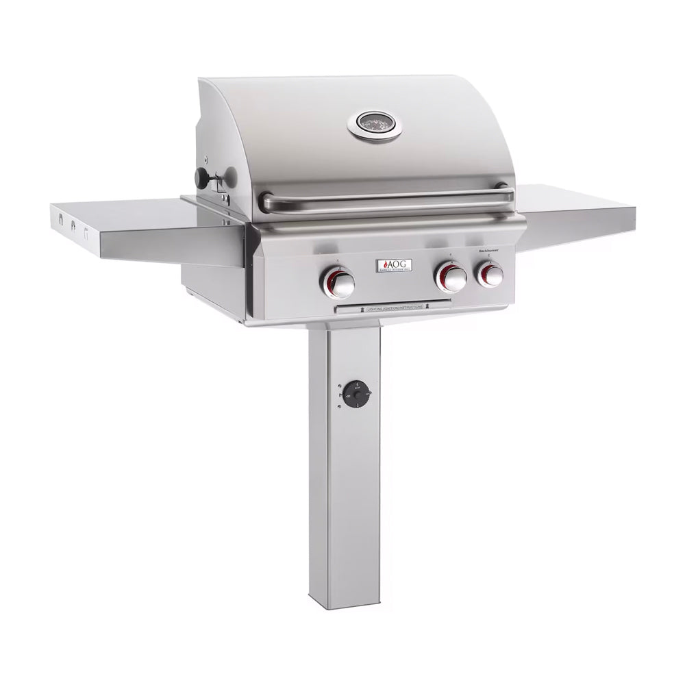 American Outdoor Grills T-Series 24 inch Post Mount Gas Grill