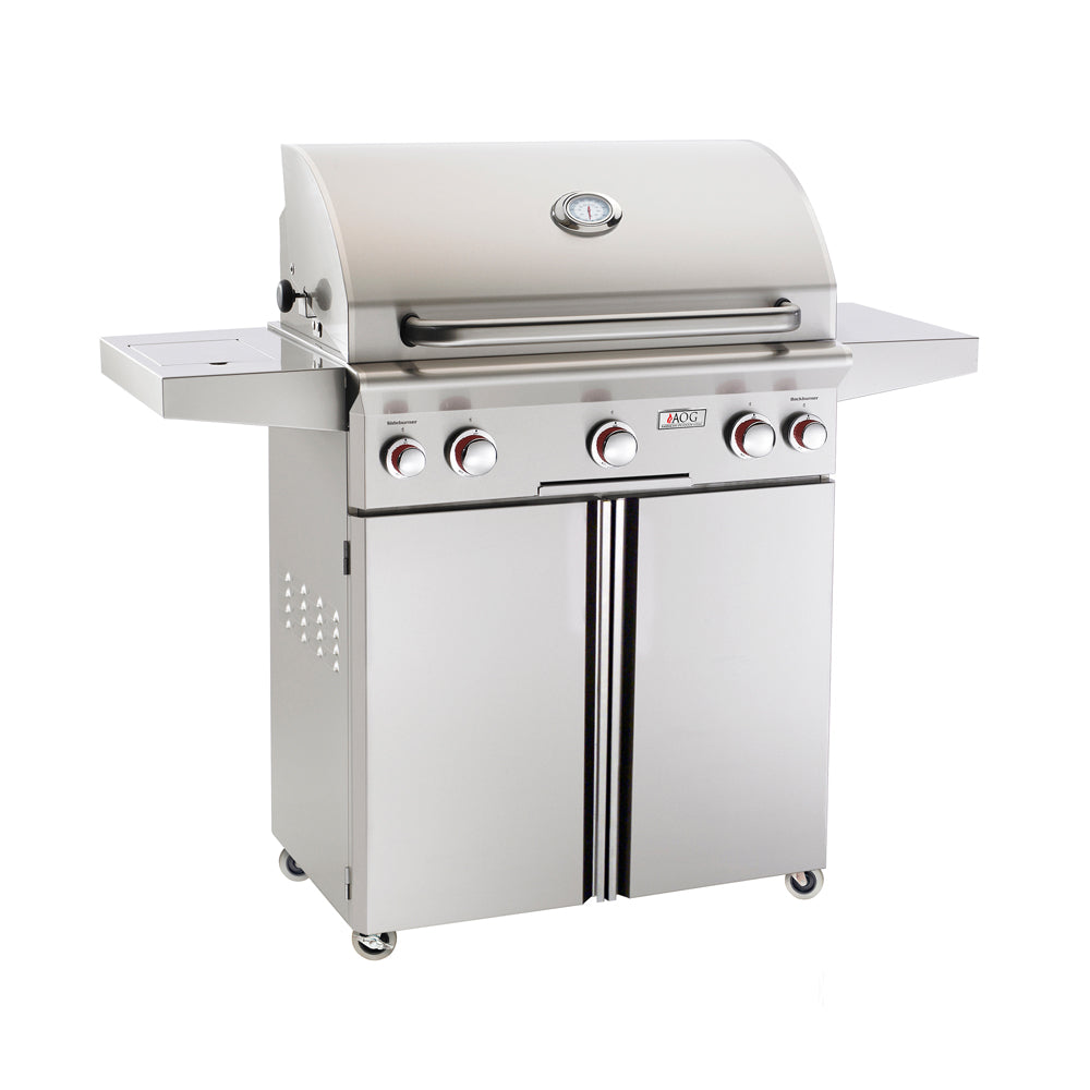 American Outdoor Grills T-Series 30 inch Free Standing Gas Grill Closed