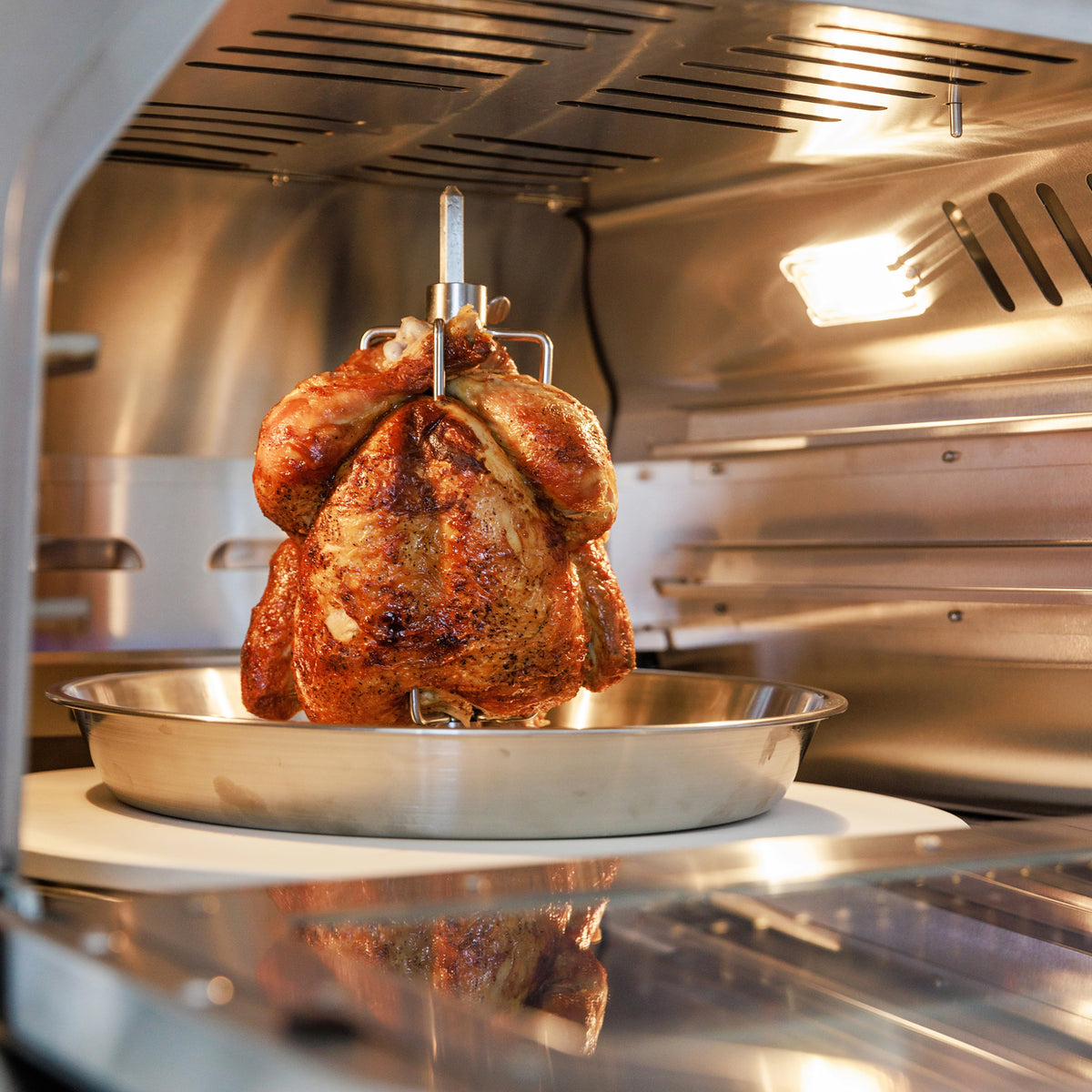 Blaze 26" outdoor oven interior, view 2