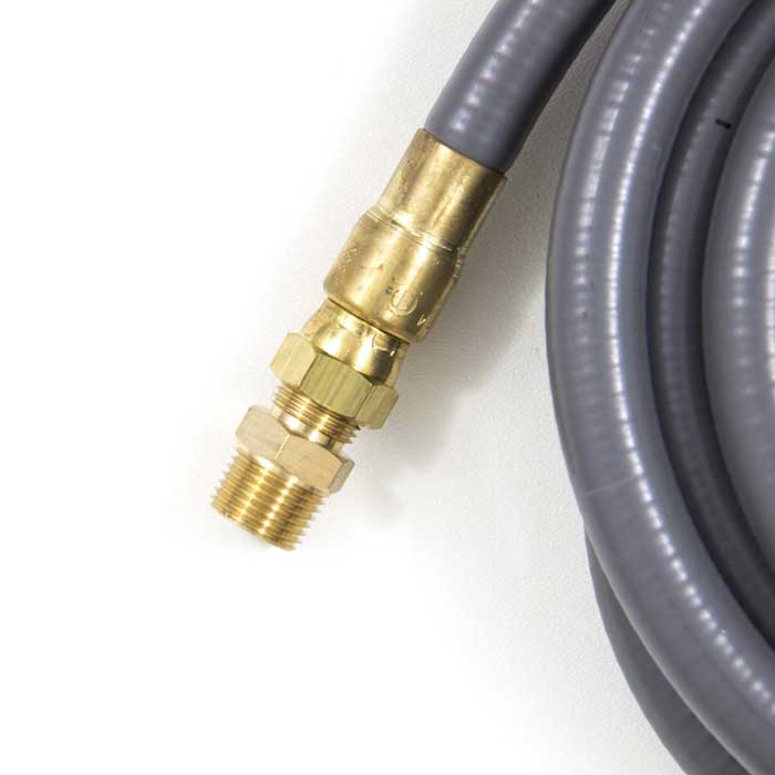Blaze natural gas hose quick disconnect fitting