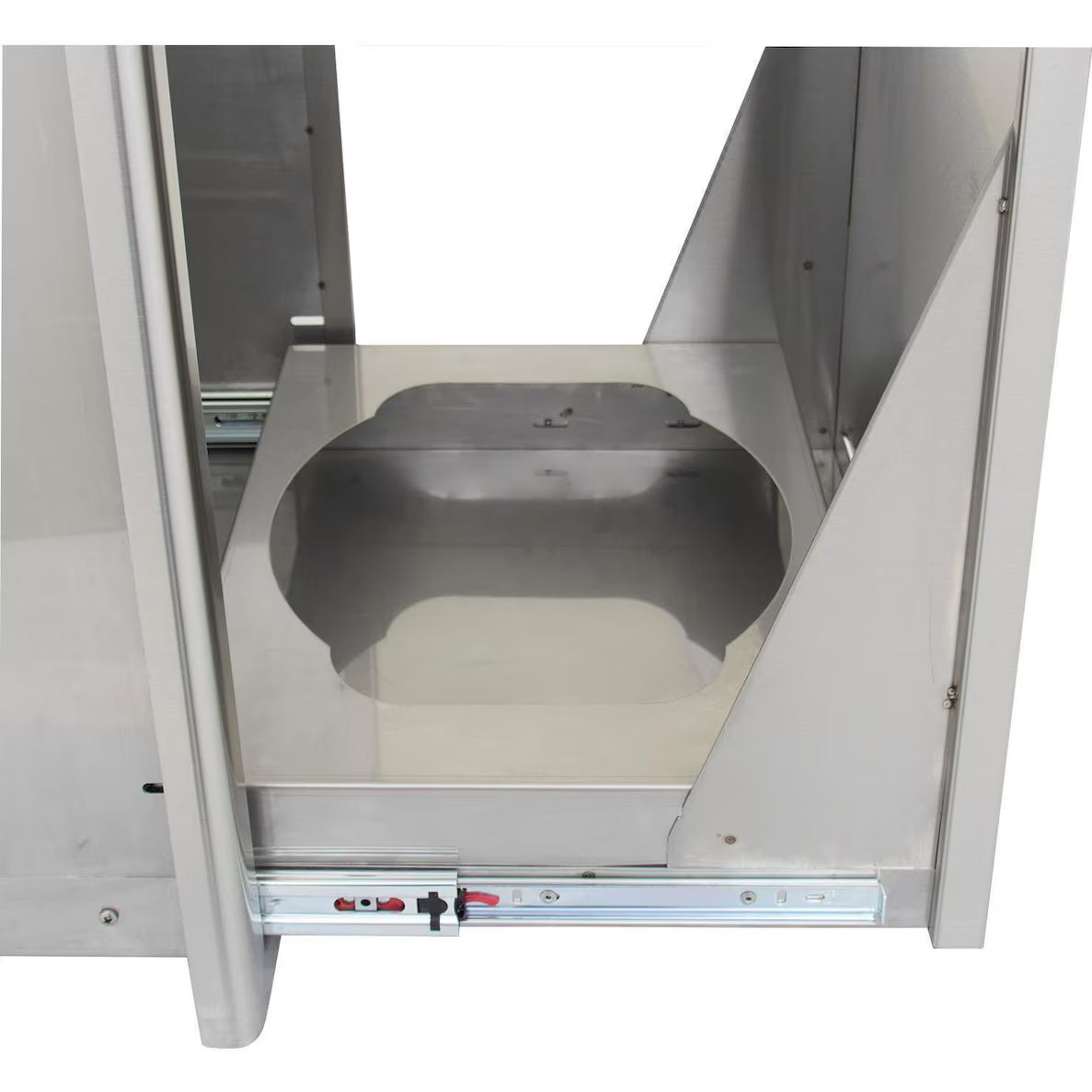 Blaze 20-Inch Stainless Steel Roll-Out Trash Propane Tank Drawer2