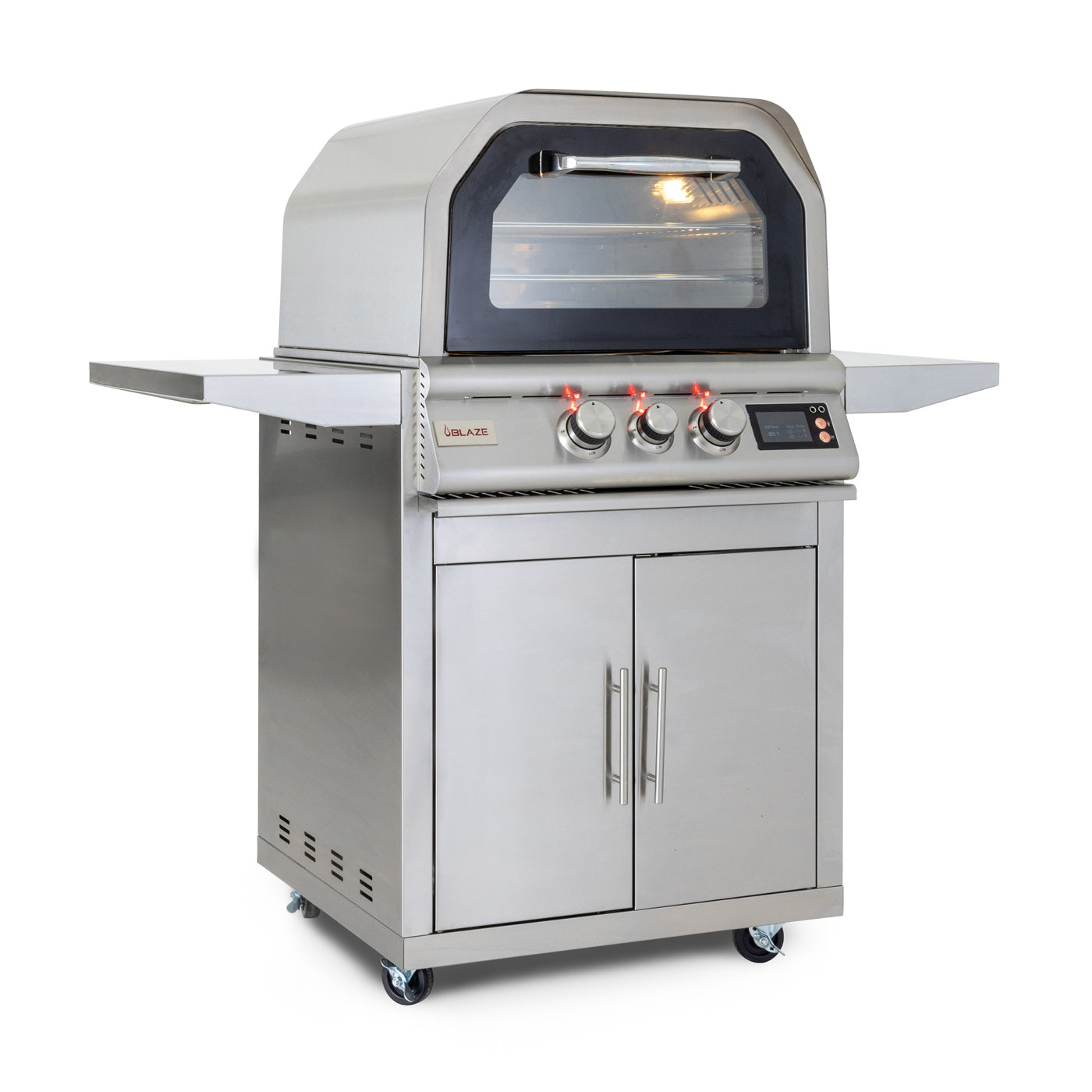 Blaze 26 Gas Outdoor Oven on Cart 1