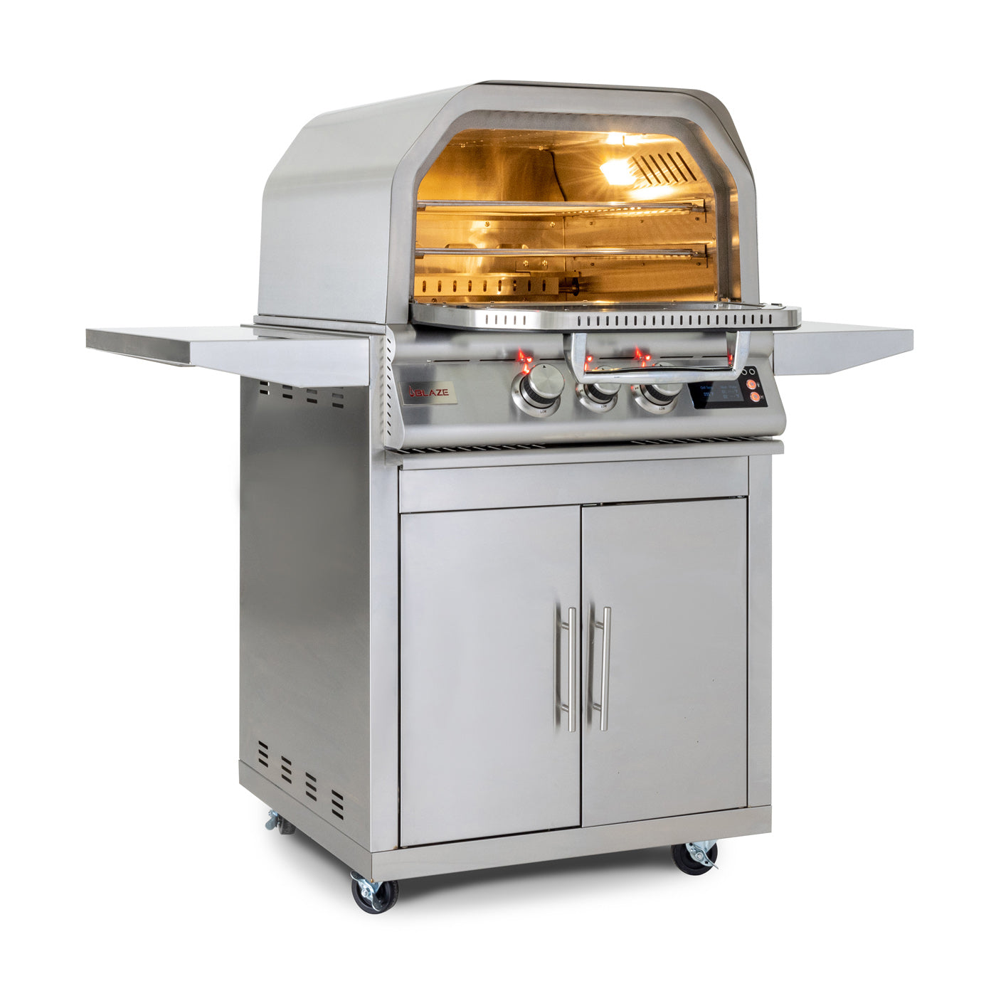 Blaze 26 Gas Outdoor Oven on Cart 2