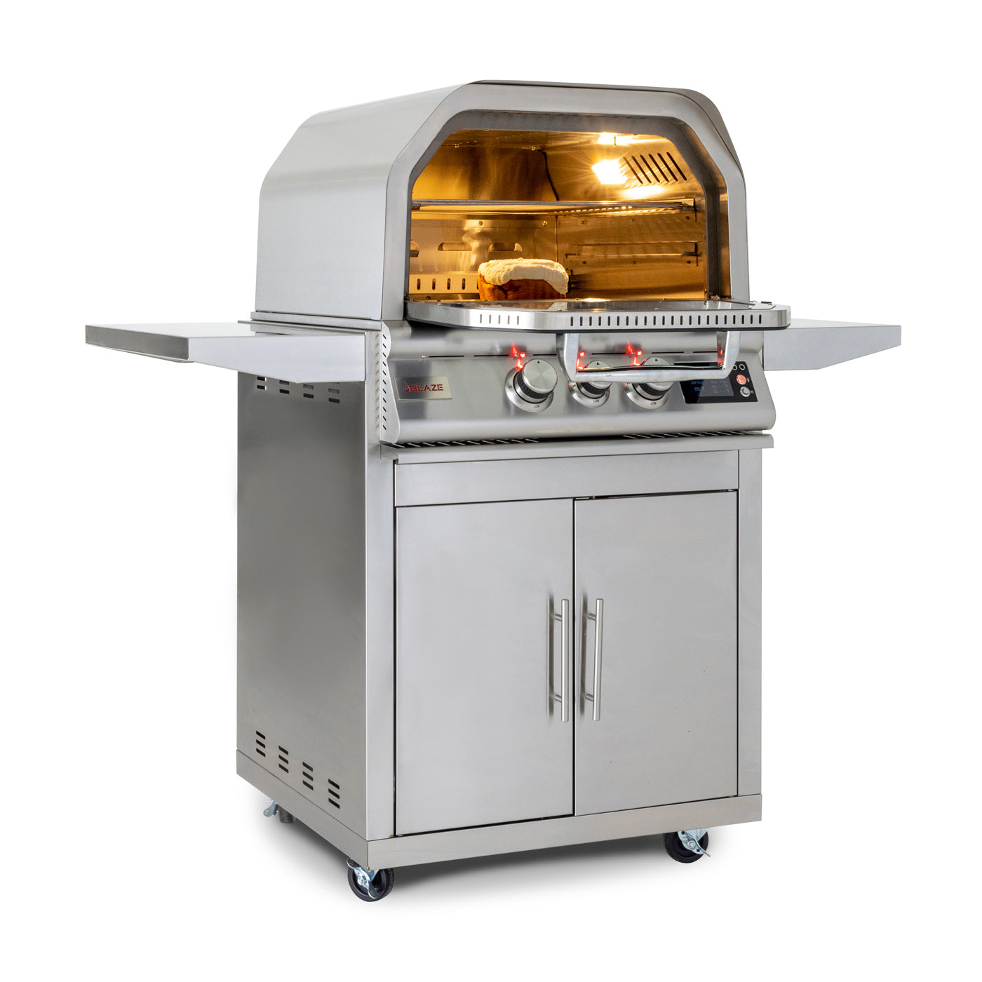 Blaze 26 Gas Outdoor Oven on Cart 3