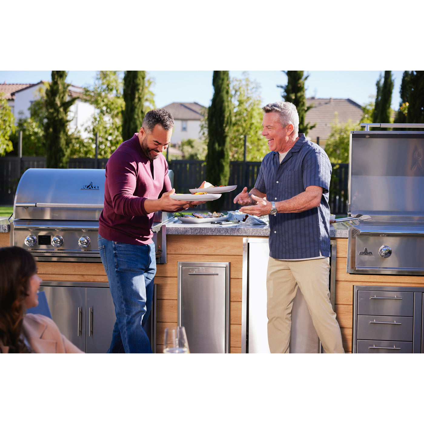 Blaze LTE PRO 40 Gas Grill Lifestyle 5