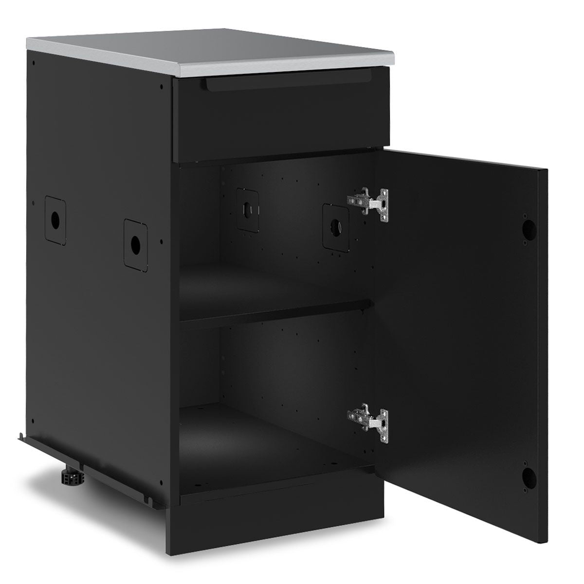 Broil King Door with Drawer Modular Cabinet in MOK Black