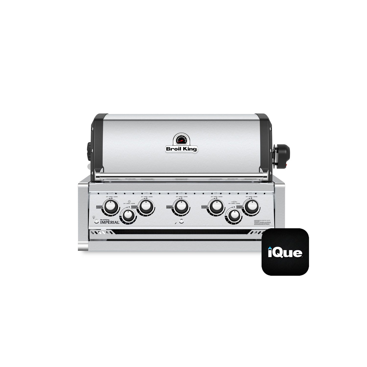 Broil King Imperial QS 590 38 in Built In Gas Grill Front Closed