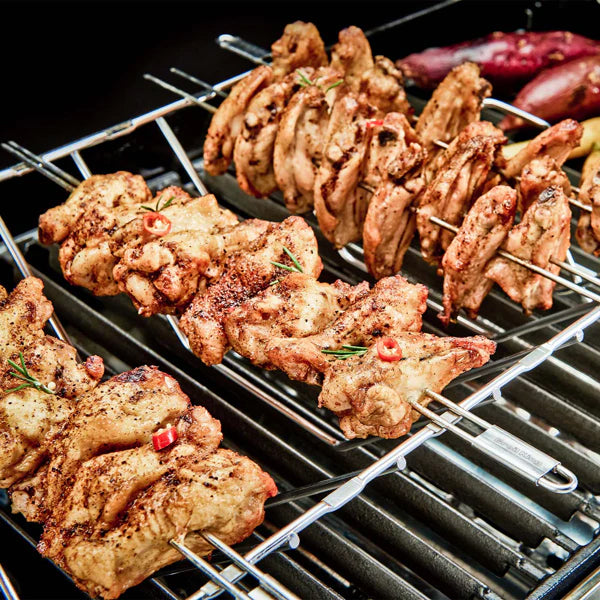 Broil King Multi Rack Skewer Kit Lifestyle
