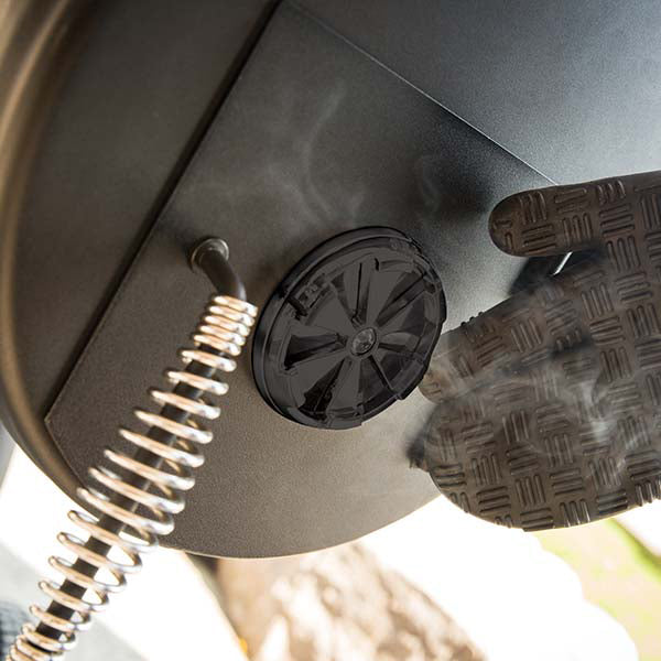 Broil King Regal Charcoal Offset Smoker Control