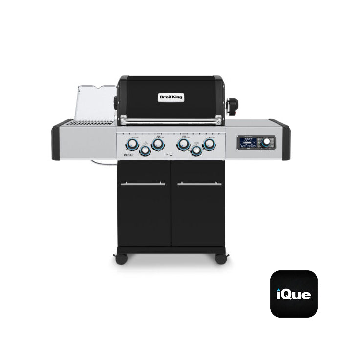 Broil King Regal Q 490 Pro IR 32 in Free Standing Gas Grill Front Closed