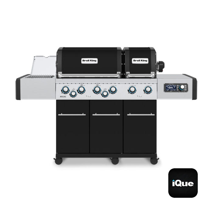 Broil King Regal Q 690 Pro IR 44 in Free Standing Gas Grill Front Closed