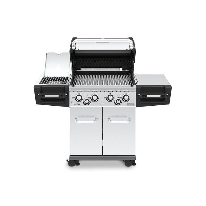 Broil King Regal S 490 Pro IR 32 in Free Standing Gas Grill Front Open