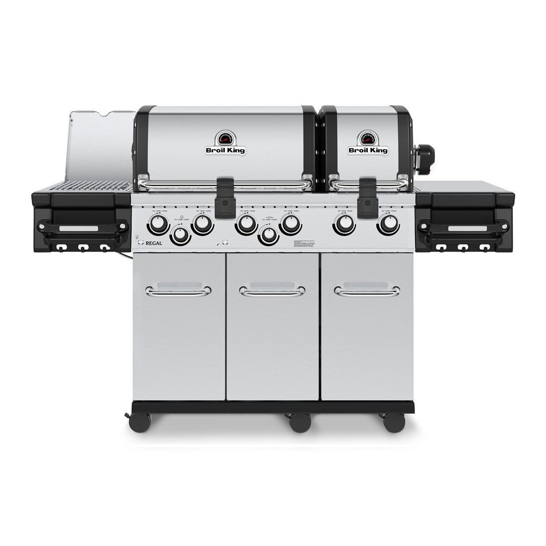 Broil King Regal S 690 Pro IR 44 in Free Standing Gas Grill Front Closed