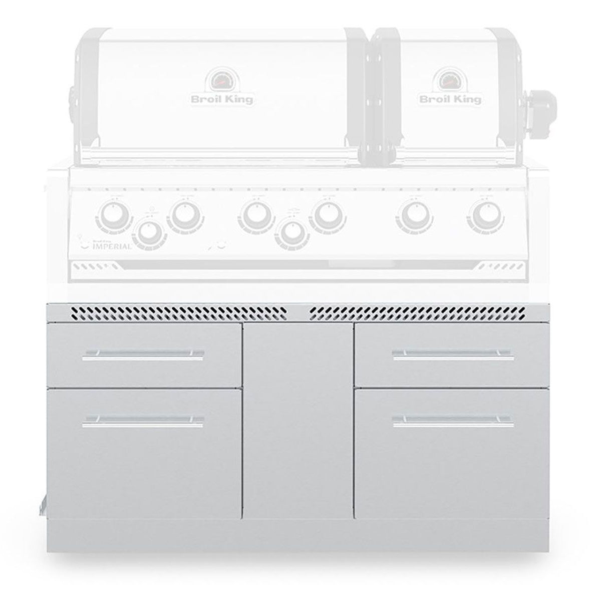 Broil King Stainless Steel 6 Burner Modular Cabinet