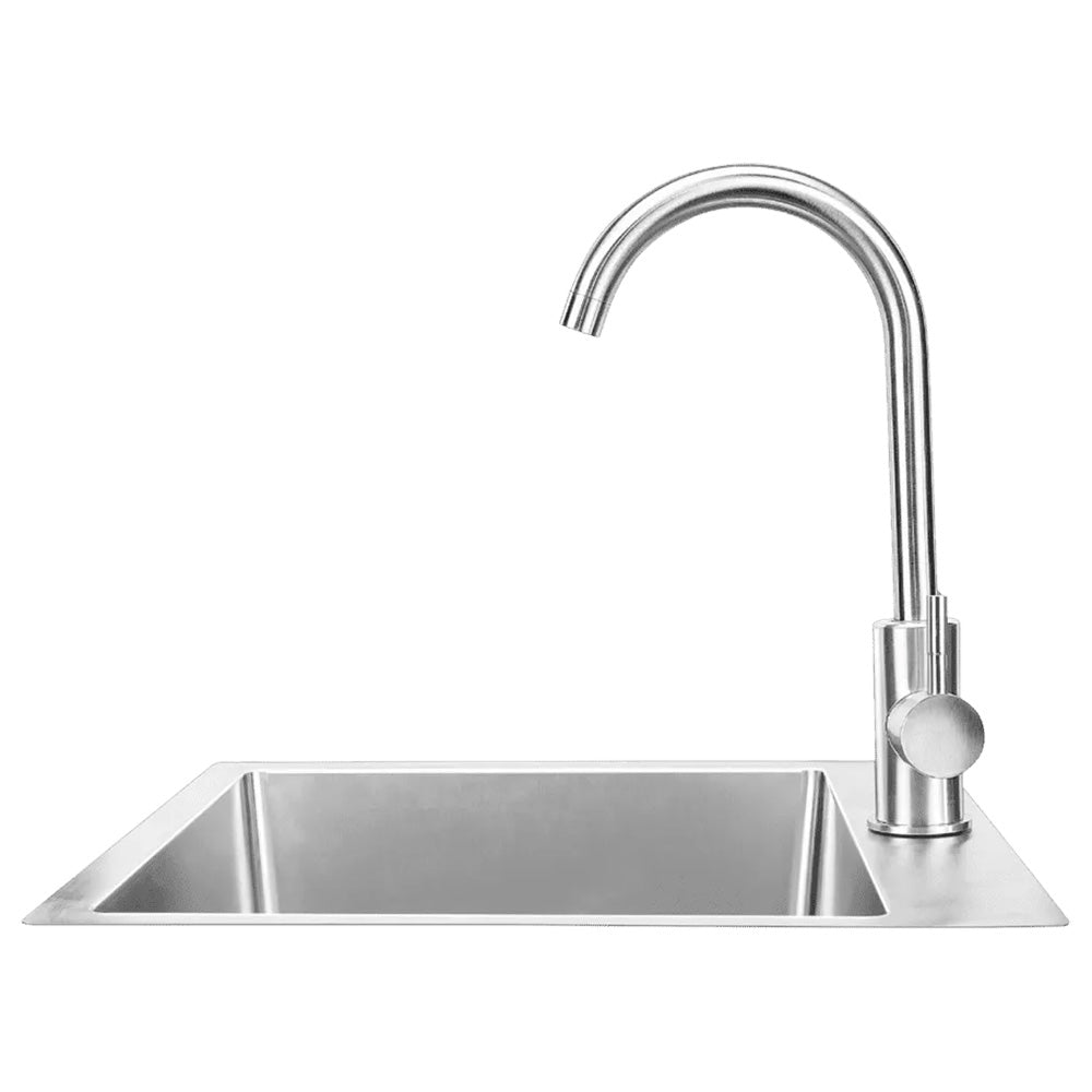 Bull 15-Inch Stainless Steel Sink Faucet All In one Kit - Under Over Mount4
