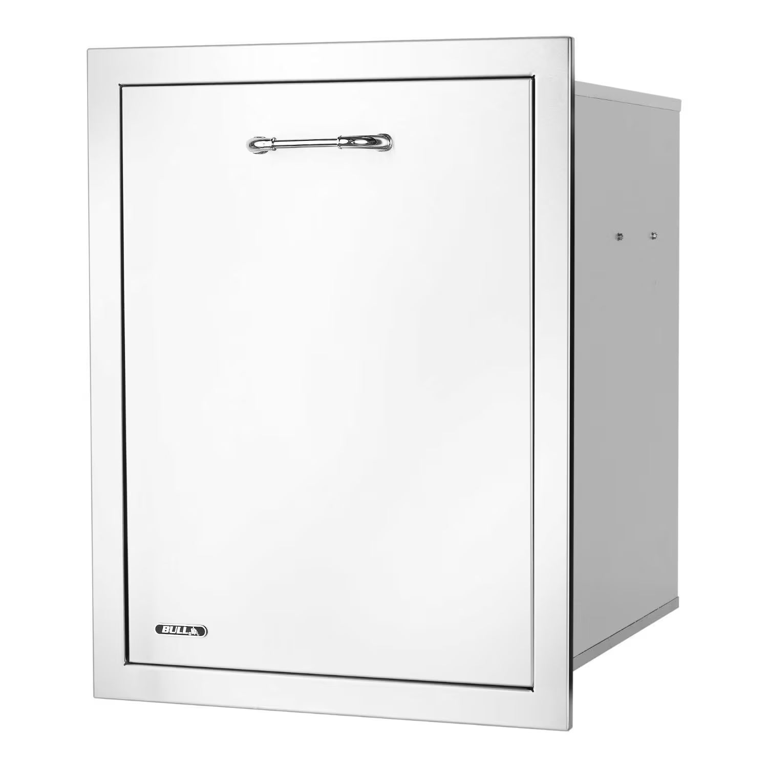 Bull 20-Inch Stainless Steel Double Trash Recycle Drawer with Reveal3