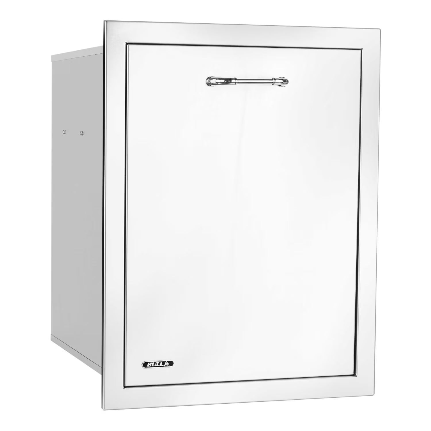 Bull 20-Inch Stainless Steel Double Trash Recycle Drawer with Reveal4