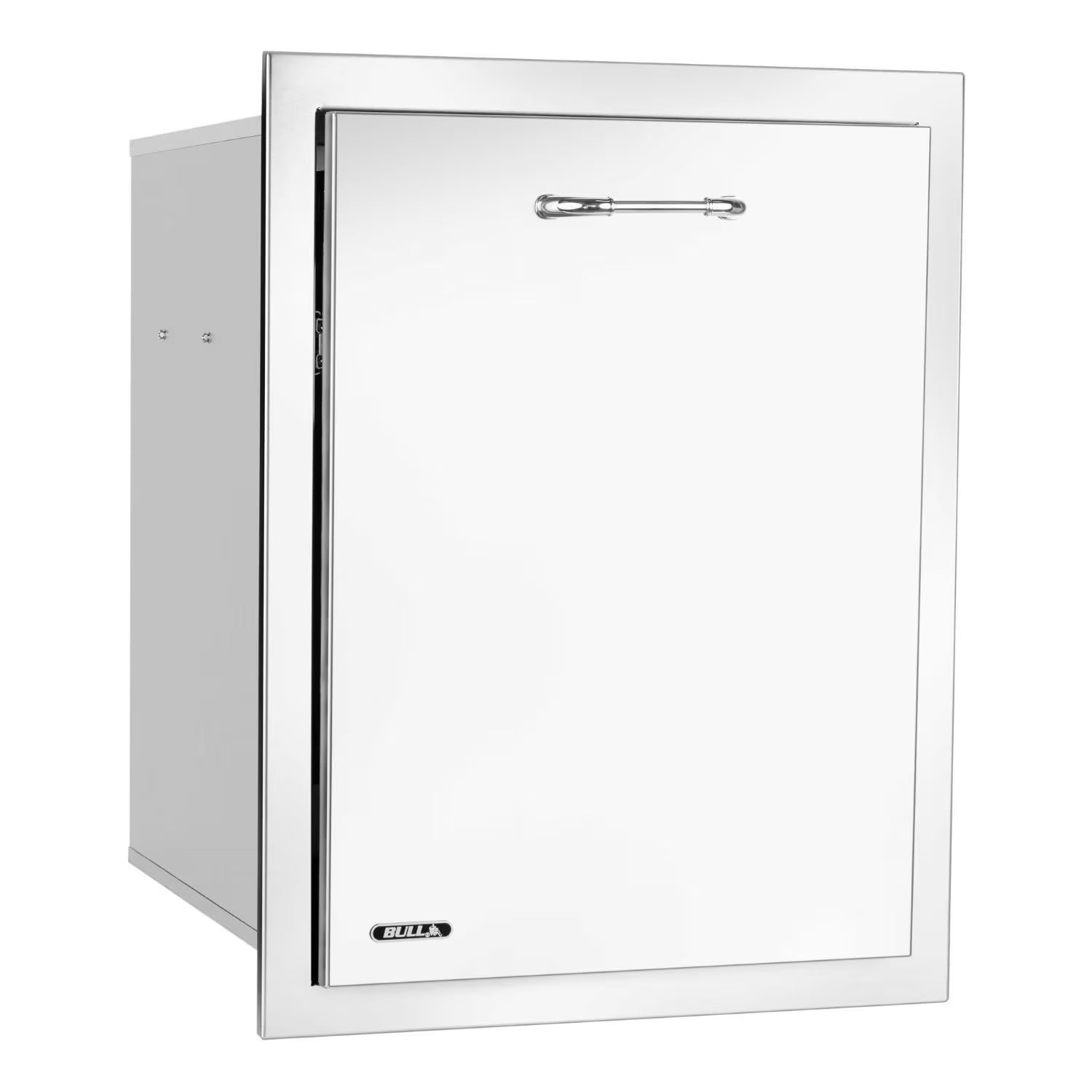 Bull 20-Inch Stainless Steel Double Trash Recycle Drawer with Reveal5