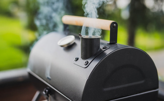 Charcoal Grills & Smokers Mega Menu Graphic