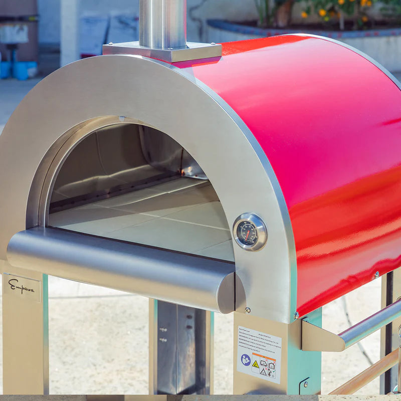 Empava Outdoor Wood Fired Pizza Oven PG06 Lifestyle close up