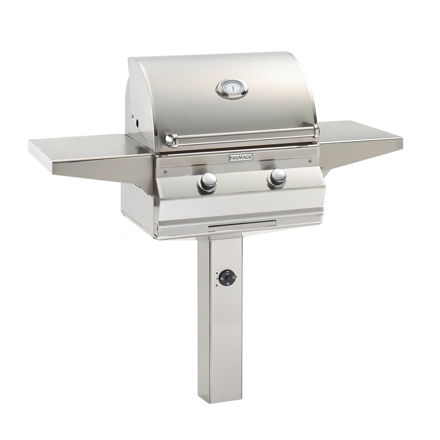 Fire Magic Choice C430i 24 in Post Mount Gas Grills Closed Post Only
