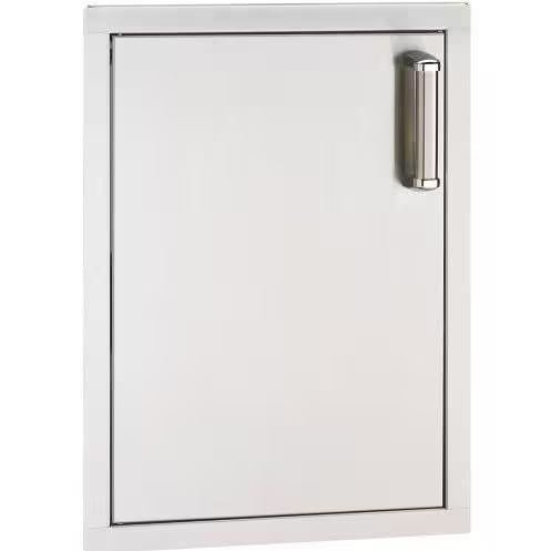 Fire Magic Premium Flush 17-Inch Left-Hinged Single Access Door - Vertical With Soft Close