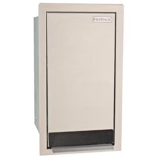 Fire Magic Roll-Out Stainless Steel Trash Bin