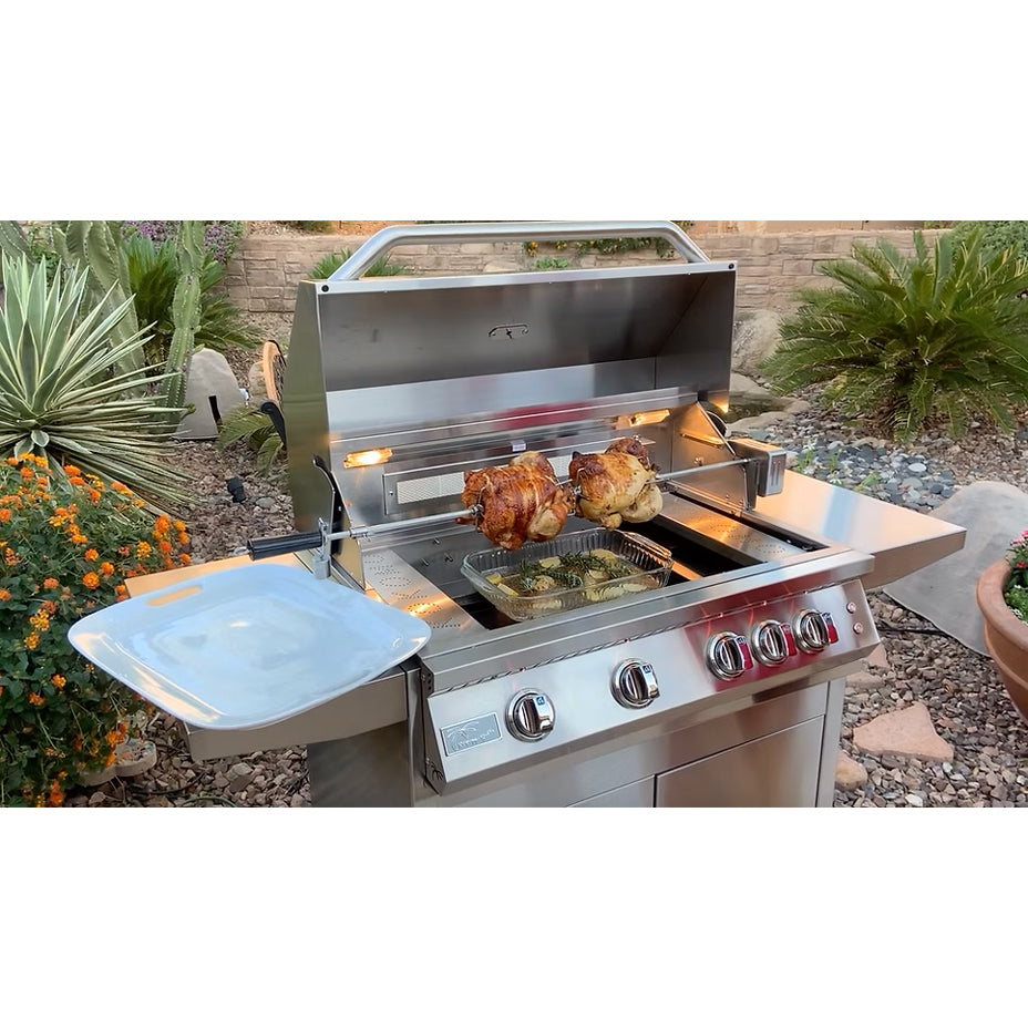 Kokomo Grills BBQ Grill Rotisserie Kit - Thumbnail 5