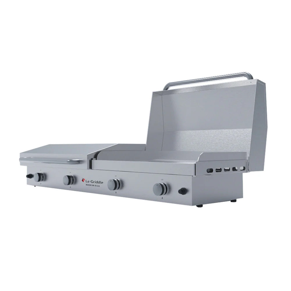 Le Griddle The Grand Texan Front Angle one open one closed