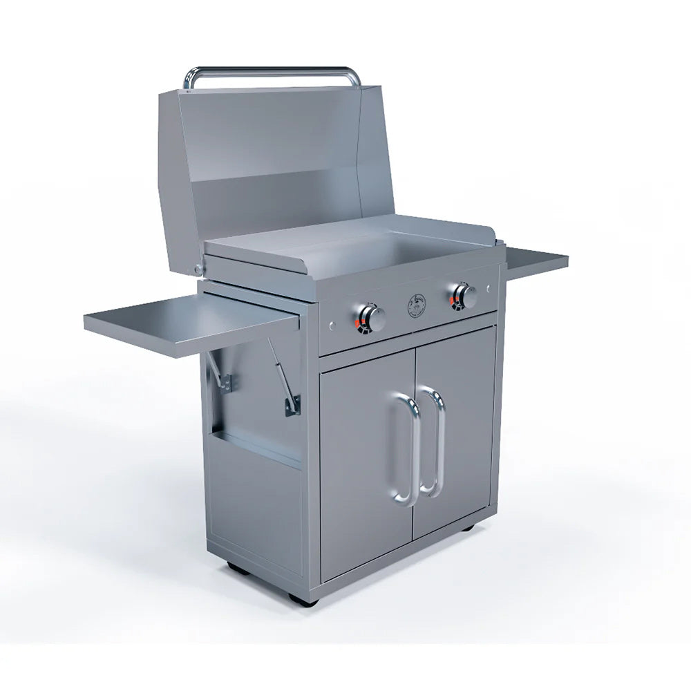 Le Griddle The Ranch Hand Front Angle Free Standing Open