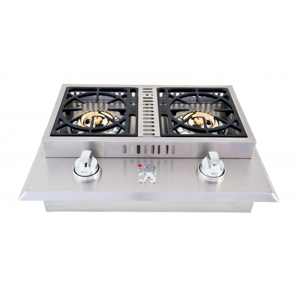 Lion Premium Grills Double Side Burner3