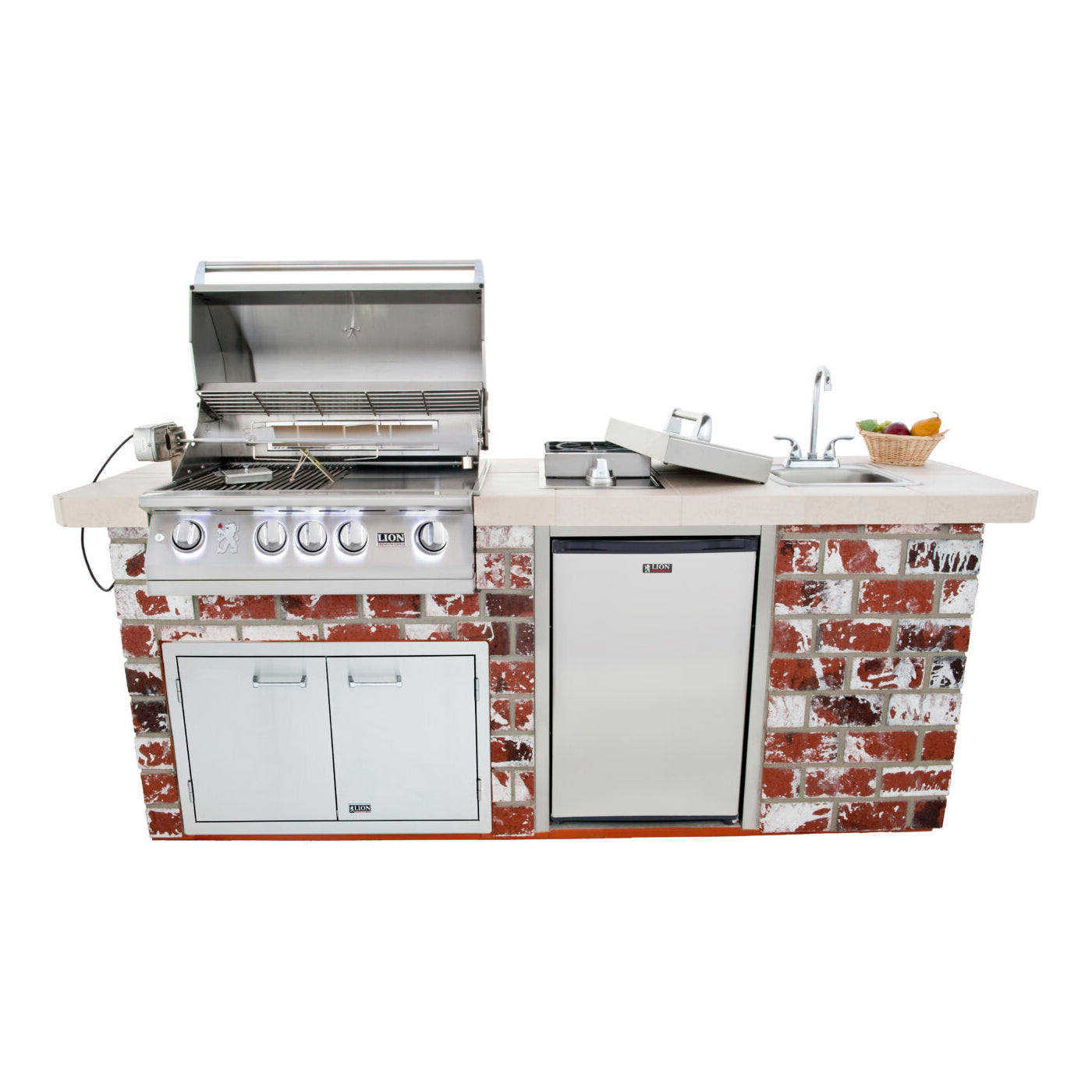 Lion Premium Grills Premium Q BBQ Island